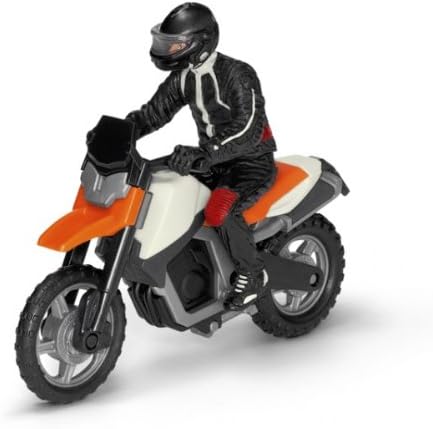 motorbike toy with rider