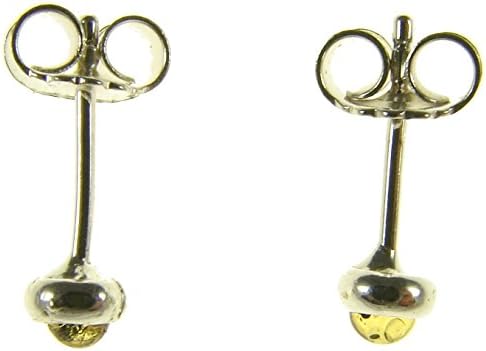 SA EarringsBaltic amber and sterling silver 925 green stud earrings