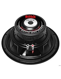 BOSS Audio "Elite" Series   Subwoofer, modelo BDVC10 de 10 pulgadas, bobina de voz dual de 1500 W