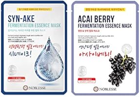 Noblesse Fermentation Essence Facial Sheet Mask 20g Pack Of 14