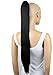 PRETTYSHOP Ponytail 20″ OR 27″ Hair Piece Extension SEXY Straight Heat-Resisting Different Colours (27″ (70cm), jet black #1)thumb 1