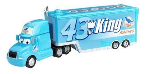 Blue track bastard! Disney Cars GRAY DINOCO THE KING HAULER RACE O RAMA [parallel import]