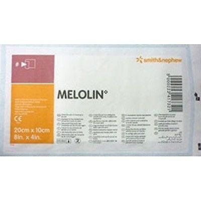 Melolin 10 x 20 cm x 100 Low Adherent Absorbent Dressings Wounds Abrasions Burns