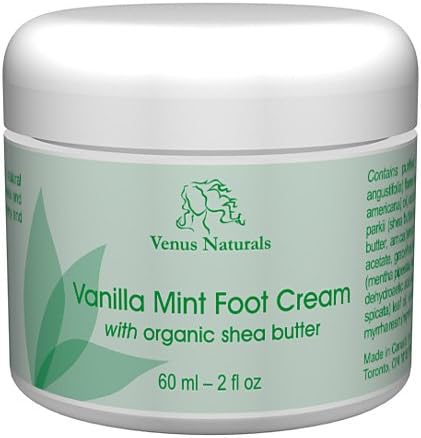 Vanilla Mint Foot Cream 2oz Jar