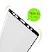 Galaxy Note 8 Screen Protector, Anti-Scratch 3D Curved Full Coverage Tempered Glass for Samsung Note8 [0.33mm, Black]