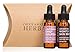 Natural Face Serum Travel Sizes, Tamanu Oil, Advanced Nightly and Lightweight Daily Face Oils,, Organic Tamanu Oil for Face, Vegan Face Oil Travel Sizes, Natural Face Care, Little Bits of