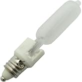 Satco S3182 120V 500-Watt T4 E11 Base Light Bulb, Frosted