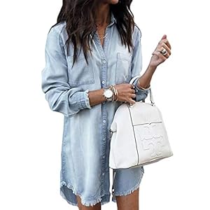Women’s Denim Shirt Dresses  Casual Jean Dress www.denim.fit