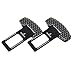 Universal Vehicle Mounted Carbon Fiber Car Safety Seat Belt Buckle Clip Car-Styling - Pack of 2