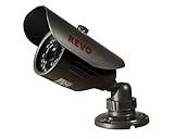 REVO America RCBS30-2A 660 TVL Indoor/Outdoor Bullet Surveillance Camera with 80-Feet Night Vision (Gray)