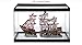 Penn Plax Striped Sail Shipwreck Aquarium Decoration 2PC Large Over 19 Inches High for Large Fish Tanksthumb 1