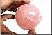 Jet Rose Quartz 45-50 mm Ball Sphere Gemstone A+ Hand Carved Crystal Altar Healing Devotional Focus Spiritual Chakra Cleansing Metaphysical