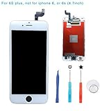 Replacement LCD Screen Digitizer with tools with 3D Touch for iphone 6s plus 5.5inch (white-plus)