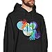 LilianR Deadmau5 My Little Pony Mens Hoodies Sweatshirt M Black