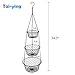 Tai-ying 3 Tier Wire hanging fruit baskets，Vegetable or Fruit hanging basket Kitchen Storage Handmade Basket,Black