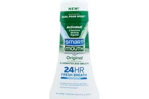 SmartMouth Original Activated Mouthwash - Adult Mouthwash for Fresh Breath - Oral Rinse for 24-Hour Bad Breath Relief with Twice Daily Use - Fresh Mint Flavor, 16 fl oz