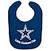Official NFL Fan Shop Authentic Baby Pacifier and Bib Bundle Set. Start Out Early in Joining The Fan Club and Show Support for Your Favorite Football Team (Dallas Cowboys)