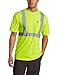 Key Industries Men's Big and Tall ANSI Class 3 Hi-Visibility Short Sleeve Pocket T-Shirt, High Viz Yellow, 2X-Large