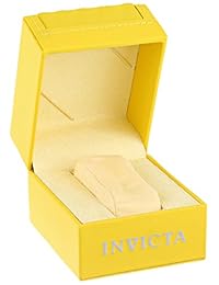 Invicta 25781 Marvel Cronógrafo Movimiento de cuarzo Esfera de tono dorado para hombre Reloj de pulsera de tono dorado y plateado Esfera analógica con caja de acero inoxidable