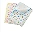 KSB Extra Large Infant Baby Deluxe Ecological Cotton Change Pad,Waterproof Baby Diaper Changing Pad in Vibrant Color for Home and Travel-Under The Age of 3