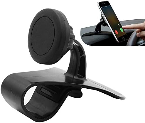 Magnetic Car Mount Holder, Xnyocn New Universal Adjustable Dashboard Car Phone Holder Mount for Smartphone iPhone X 8 7 Plus 6S 6 5s 5 SE, Galaxy S8 S7 S6 Edge, Note 8 5 4 and Mini Tablets (Black)