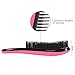 ACEVIVI Detangling Brush or Comb Styling Brush For Adults & Kids, wet & dry hair, RoseRed