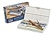 Winsor & Newton Cotman Watercolor Paint Set, Complete Pocket Set, 16 Half Pan w/ Brush, Eraser, Mixing Palette
