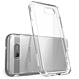 Galaxy J3 Emerge Case, [Scratch Resistant] i-Blason Clear [Halo Series] Samsung Galaxy J3 Eclipse / J3 Prime/J3 Mission/J3 2017/Sol 2/Amp Prime 2/Express Prime 2 Hybrid Bumper Case Cover (Frost/Clear)