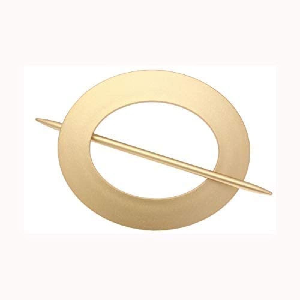 Oval arms | 1 PVC oval cord stopper | Opaque gold