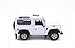 Welly Land Rover Defender 1/24 Scale Diecast Model Car White