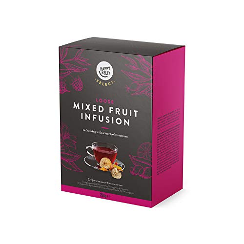 Amazon-Marke: Happy Belly Select Früchtetee, Früchtemischung, lose Blätter, 2 x 200 g – Bild 3