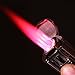 GALINER Cigar Lighter Red Flames 4 Jet Torch Adjustable Cigarette Cigar Lighter Butane Gas Fluid with Cigar Punch Cutter