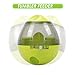 smartelf Dog Treat Dispenser Ball Toy,Pet Food Ball Puzzle Interactive Treat Ball for Dogs & Cats Small Medium Large Dogs Bowl Feeding,Increases IQ and MENTAL Stimulation(Green)
