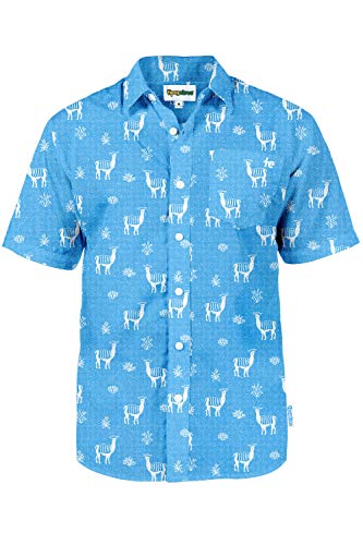 The No Drama Llama Hawaiian Shirt: Medium