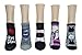 Tokyo Ghoul Socks Women & Girls (5 Pair) - Low Cut Socks - Fits Shoe Size: 4-10 (Ladies)