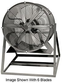 Americraft 60" TEFC Aluminum Propeller Fan With Medium Stand 10 HP 57200 CFM