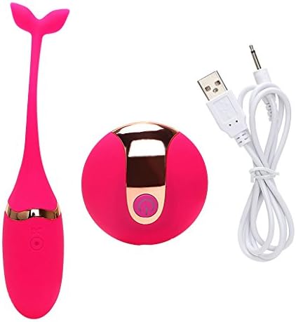 Multiple Speeds Wireless Remote Wear Jumping Eggs, Strong Vibration and Hidden Doctor Recommended Balls for Beginners & Advanced for Pelvic Floor Exercises & Tightening (Color : Red)