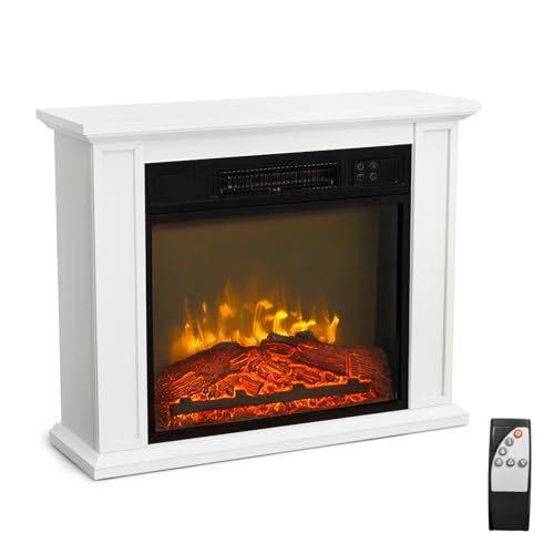 ROVSUN Electric Fireplace with Mantel