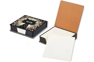 NDNXYXGS Cat Diamond Painting Kit Note Box,Memo Paper Storage Box Diamond Art,Sticky Note Holder Diamond Art,Diamond Painting Memo Pad for Office Desk. (cat2)