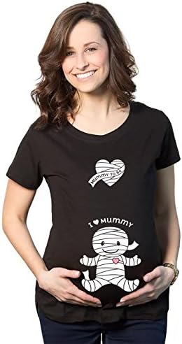 Maternity Baby Peeking T Shirt Funny Pregnancy Tee For Expecting Mothers (XL)