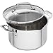 Emeril Lagasse Stainless Steel Dutch Oven, 5-Quart, Silver