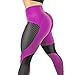 DCOIKO Women High Waist Fitness Stretchy Leggings Yoga Pants Sport Running Breathable Tights