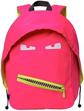 Untold Zipit Kids Boys Girls Casual Backpack for School College Office Travel(Pink Grillz)