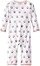 L'ovedbaby Unisex-Baby Newborn Organic Long-Sleeve Overall, Coral Cupcake, 9-12 Months