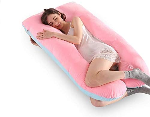Gluckluz Pregnancy Body Pillow Maternity Pillows Cotton U Shaped