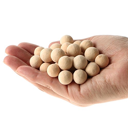 Zeolite Bio Ceramic Ball (14mm to 15mm Ball) - 500 Grams (1.1 Lbs) - Made in Japan, Made From Top Quality Natural Clinoptilolite Zeolite Mined in Japan
