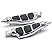 Krator HH013-C Foot Rest (Harley Davidson All Years) Stiletto Front & Rear Foot Peg Chrome Stiletto Motorcycle Foot Pegs Left+Right)