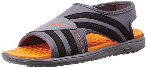 puma men's faas slide mesh sandals