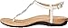 Vionic Lizbeth Womens T-strap Orthotic Sandal White Metallic - 9