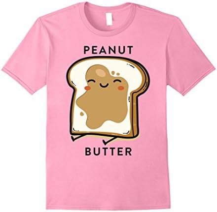 Mens Peanut Butter Jelly 2 Matching BFF Best Friend T Shirts Tees XL Pink
